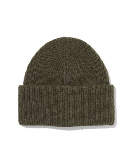 HEMA HEMA Heren Beanie Donkergroen