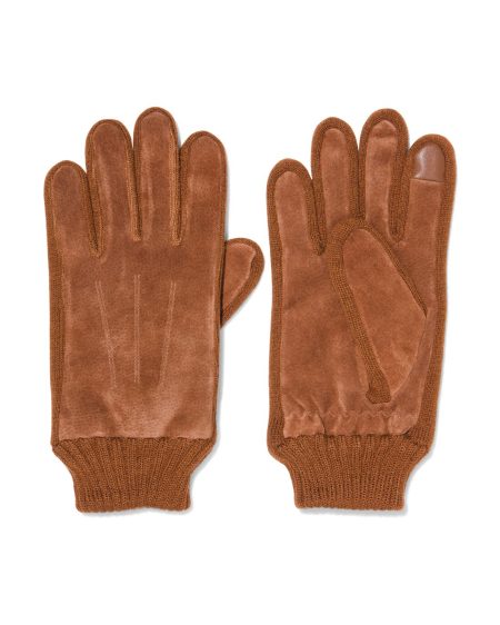 HEMA Suède Heren Handschoenen Bruin (bruin)