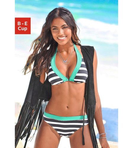 KangaROOS Bikinitop met beugels ANITA trendy blokstreepdessin