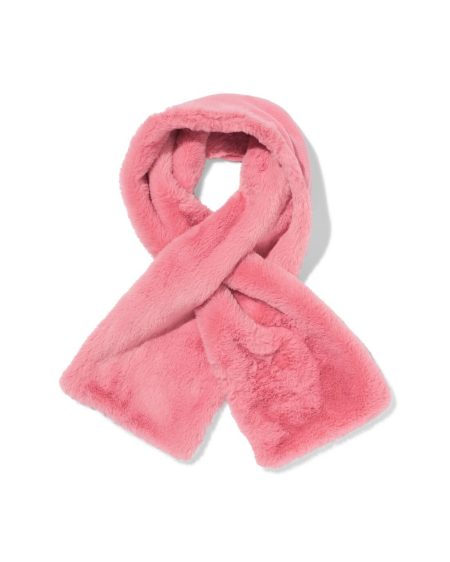 051 Kindersjaal Nepbont Roze