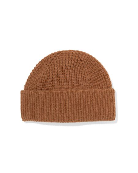 HEMA HEMA Kinder Beanie Wafel Bruin (bruin)