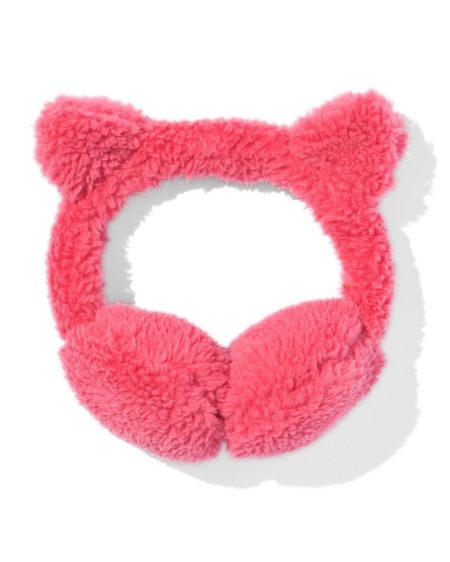 HEMA Kinderoorwarmers Teddy (roze)