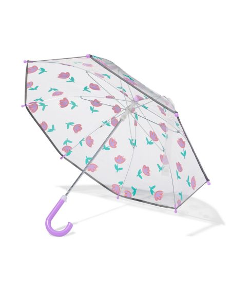 HEMA HEMA Kinderparaplu Ø65x57cm Transparant