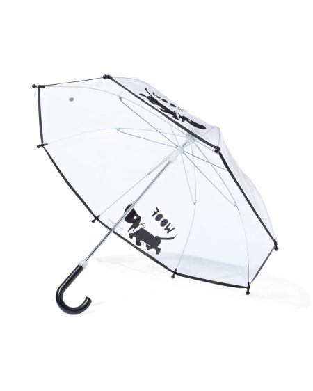 HEMA HEMA Takkie Kinderparaplu Transparant