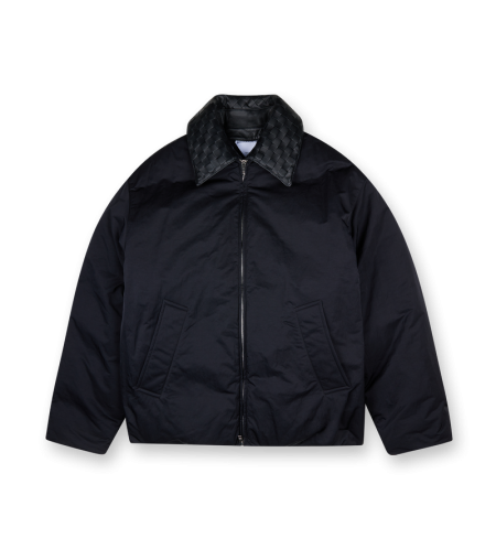 Tech Nylon Puffer Jacket Black - L