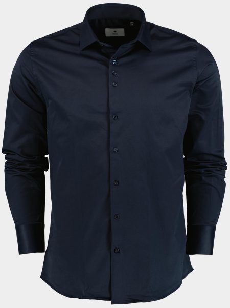 Ferlucci Casual hemd lange mouw napoli/navy