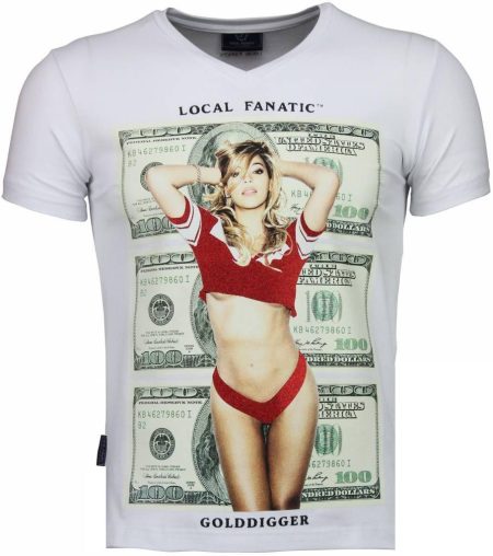 Local Fanatic Golddigger dollar t-shirt