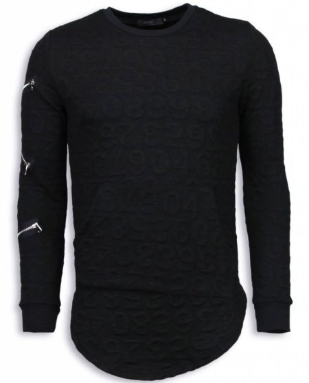 Justing 3d numbered pocket long fit