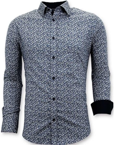 Tony Backer Getailleerde overhemden slim fit