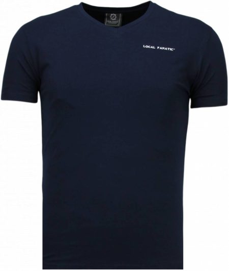 Local Fanatic Basic v neck t-shirt