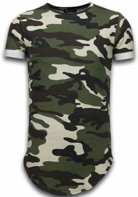 Tony Backer Known camouflage t-shirt long fit