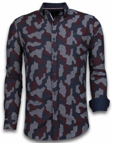 Tony Backer E overhemden slim fit