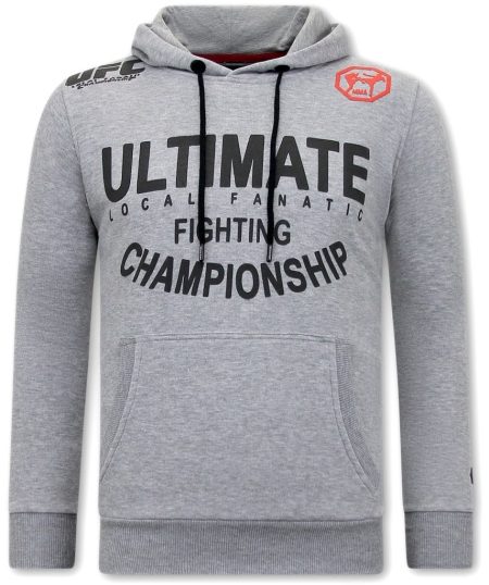 Local Fanatic Hoodie print ultimate fighting