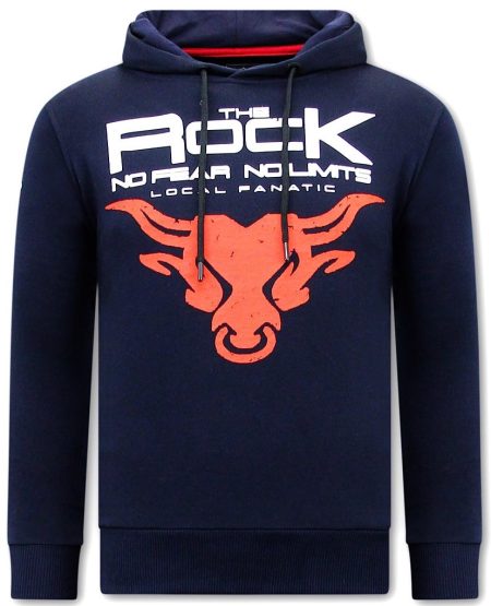 Local Fanatic Hoodie print the rock