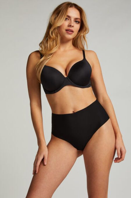 Hunkemöller Invisible high waist brazilian Zwart