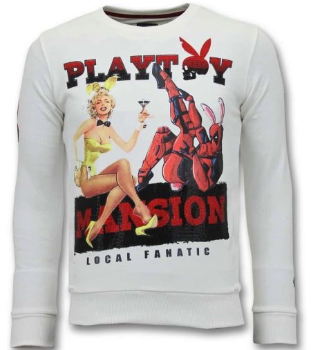 Local Fanatic Sweater the playtoy mansion