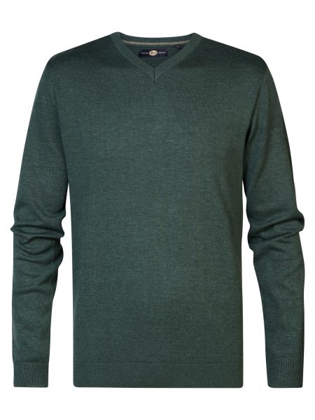 Petrol Male Truien M-3040-kwv200 Knitwear V-neck Basic