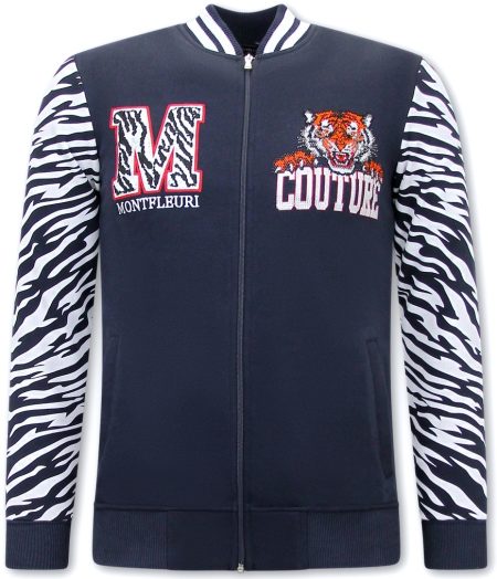 Tony Backer Vest met print tiger design