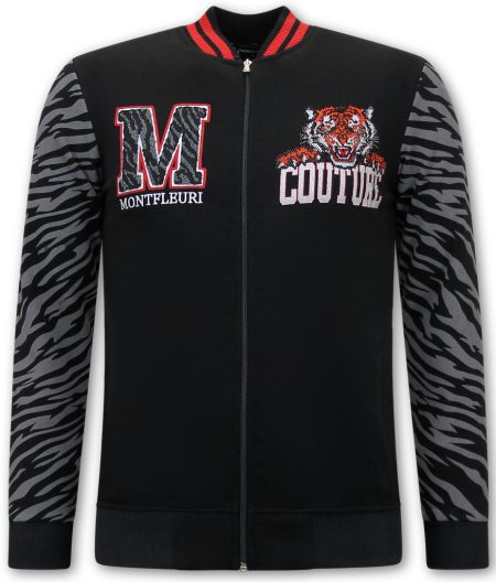 Tony Backer Vest met print tiger design