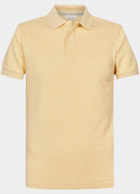 Profuomo Polo korte mouw Geel PPUJ10039M/J