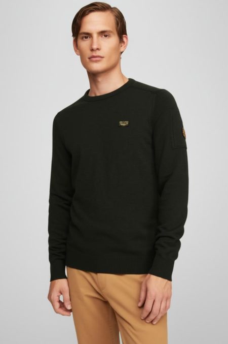 Pme Legend Pkw0000331 R-neck American Classic Buckley Sweater 8039 - Beluga