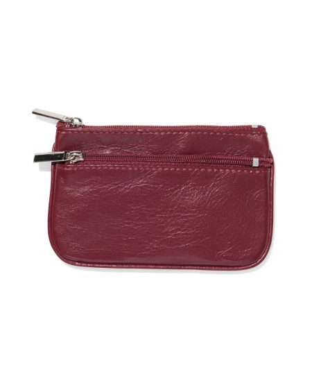 HEMA HEMA Sleutetui Leer Donkerrood