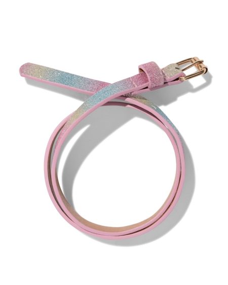 HEMA HEMA Kinderriem Regenboog Glitter Multi (multi)