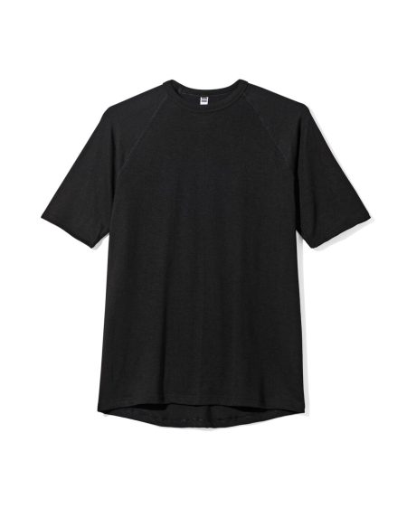 HEMA HEMA Heren Thermo T-shirt Zwart (zwart)
