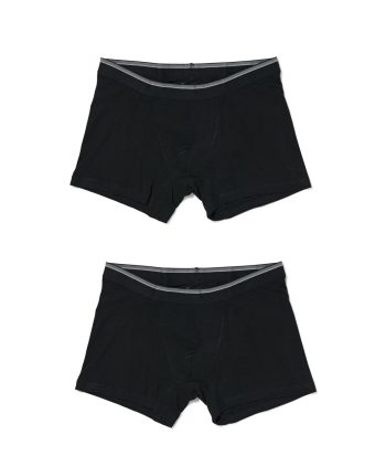 HEMA Herenboxers Kort Xtra Comfort Grote Maten - 2 Stuks Zwart (zwart)