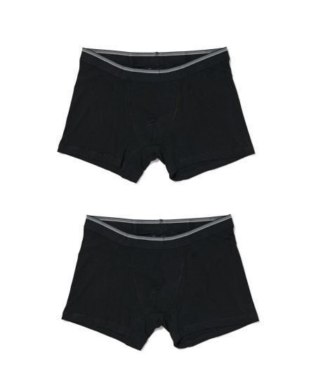 HEMA HEMA Herenboxers Kort Xtra Comfort Grote Maten - 2 Stuks Zwart (zwart)