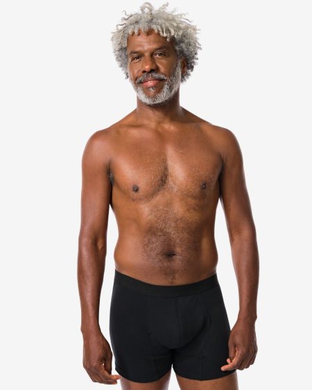 HEMA Incontinentieboxer Katoen Kort Voor Licht Urineverlies Zwart (zwart)