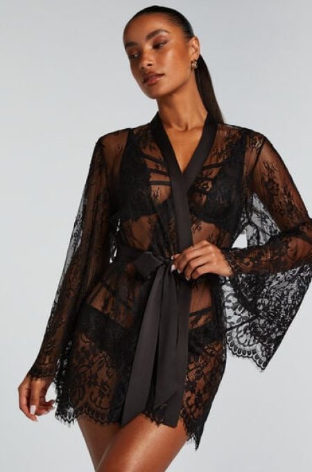 Hunkemöller Kimono Lace Isabelle Zwart