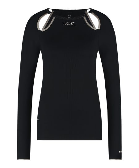 Zip73 Female Shirts En Tops Top Cut-out Zw/champagne W24/628/01/009