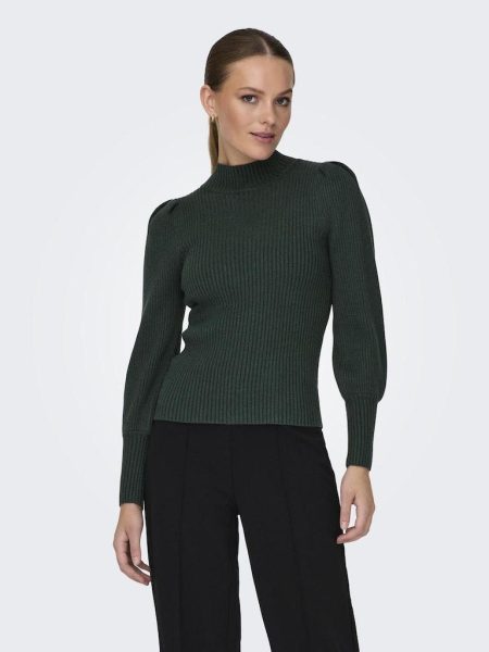 Only Onlkatia L/s Highneck Pullover Knt Noos 15232494 Trui June Bug