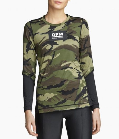 Björn Borg - Dames - Cynthia DPM Longsleeve - Zwart - Maat 42