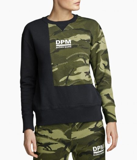 Björn Borg - Dames - Crewneck DPM Sweatshirt - Multicolour - Maat 36