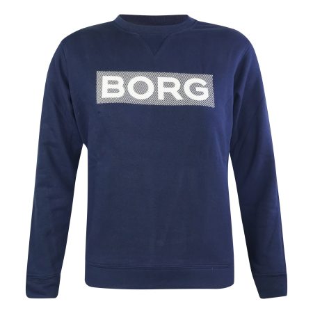 Björn Borg - Dames - Crewneck Iriz Sweatshirt - Blauw - Maat 36