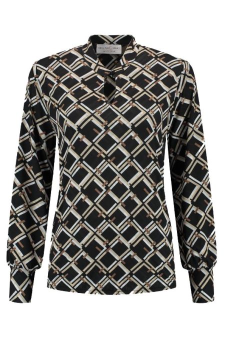 Helena Hart 7470joa Top Just Print Joa T-shirt Lange Mouw Multi