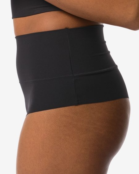 HEMA HEMA Damesstring Hoge Taille Ultimate Comfort Zwart (zwart)