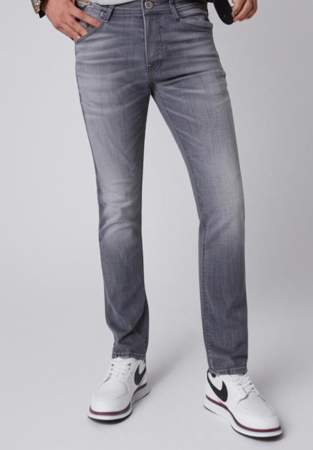 Jack & Jones Jjimike Jjcade Ge 432 12268011 Tapered Fit Grey Denim