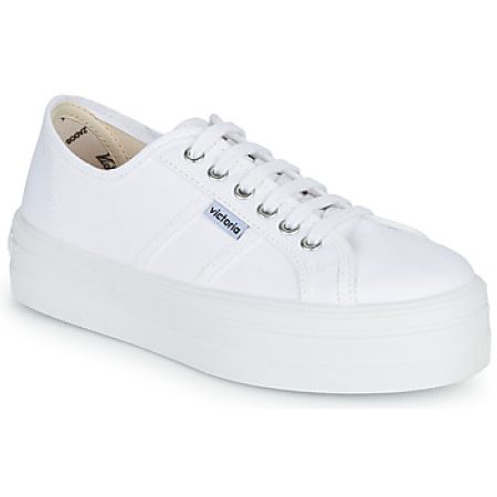 Lage Sneakers Victoria BLUCHER LONA PLATAFORMA"