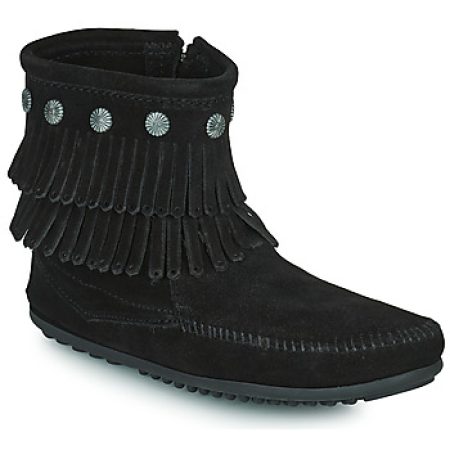 Laarzen Minnetonka DOUBLE FRINGE SIDE ZIP BOOT"