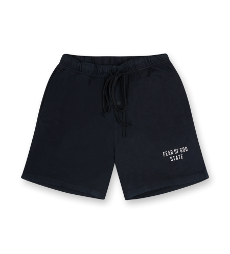 Fleece Soccer Short Black - S