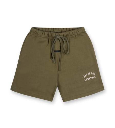 Fleece Soccer Short Military - XL