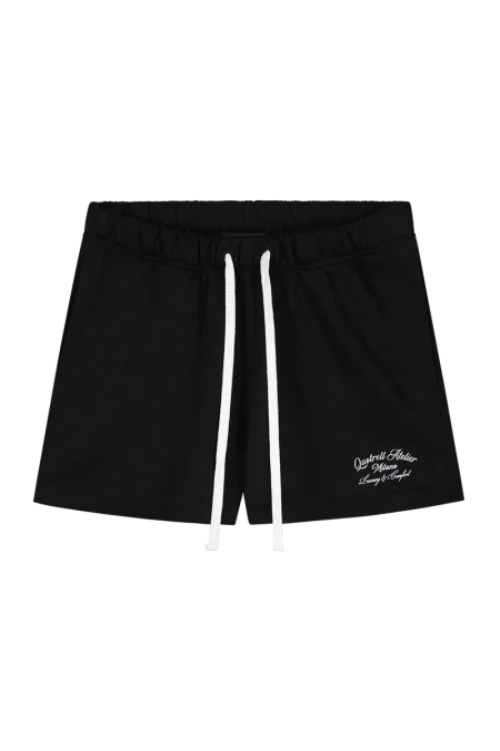 Quotrell Atelier Milano Korte Broek Dames Zwart/Wit - Maat XS - Kleur: Zwart | Soccerfanshop