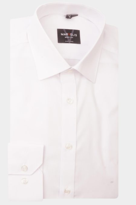Marvelis Business hemd lange mouw Wit 679964/00