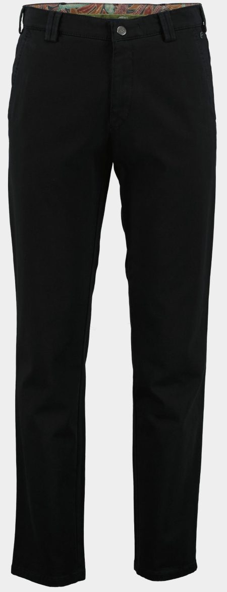 Meyer Katoenen Broek Zwart RIO Art.2-3552 3242355200/09