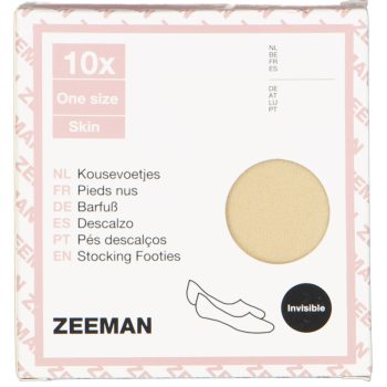 Dames kousenvoetjes 10-Pack