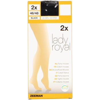 Lady Royal Panty Plus Size 20 den Comfort Fit