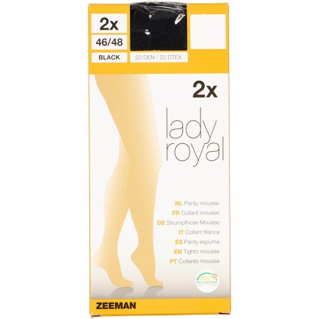 Lady Royal Panty Plus Size 20 den Comfort Fit